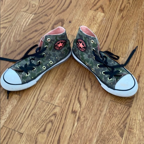 Converse camo gold star high tops - Picture 2 of 8